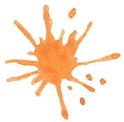 Farbe orange Klecks Farbklecks Spritzer Kleckser Gemaelde Fleck Flecken Deko Aquarell Agnes Live-Karikaturen Karikaturistin Cartoon Comic Karikatur Clipart Zeichnung handgezeichnet gemalt Bild Illustration image painting Download kostenlos Gratisbild free image